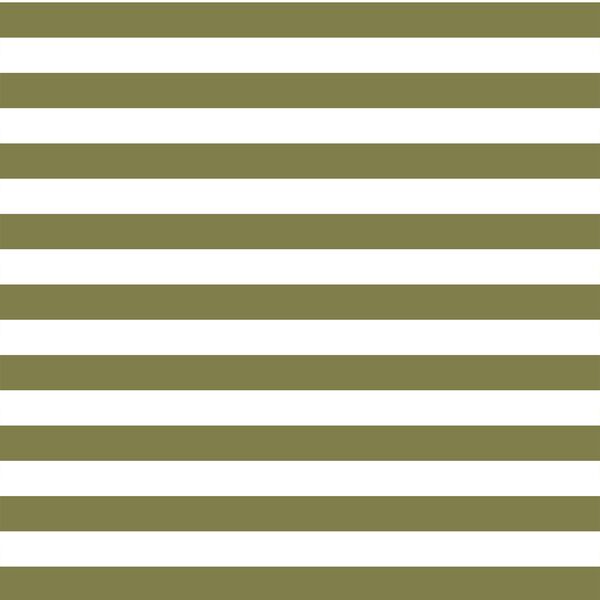 Horizontal Candy Stripe in Jungle