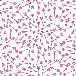 Arrows in Azalea on White