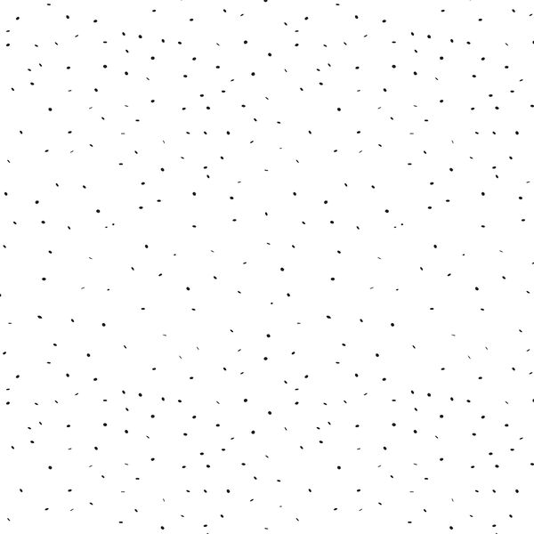 Specks in White