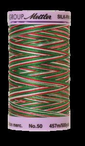 Seasons Greetings (9085-9825) - Silk Finish Cotton Multi 50wt - 500 Yards