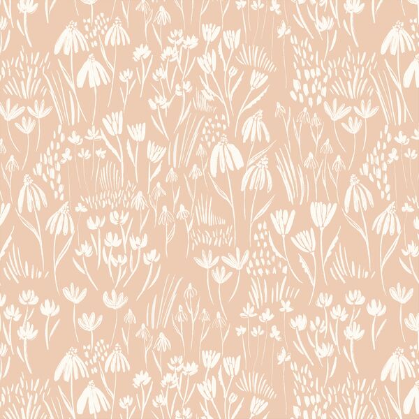 Forest Floral in Baby Pink