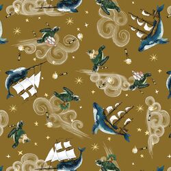 Sea Tossed in Light Gold