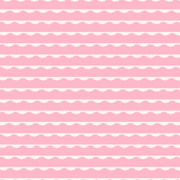Ruffle Stripe in Pink