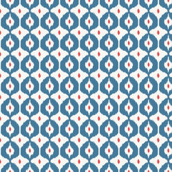 Bazaar in Red Blue