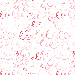 Love Letter Scribbles in Valentine