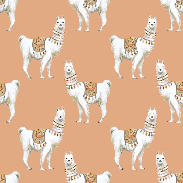 Llamas in Light Clay