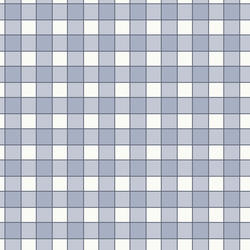 Outlined Gingham in Harbor Blue