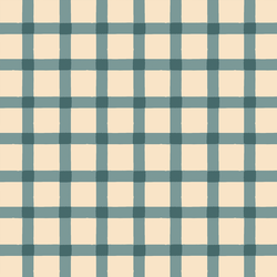 Plaid in Dusky Blue