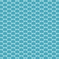 Garden Dragonfly in Tropical Blue