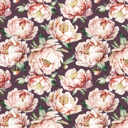 Peony Lane in Raisin