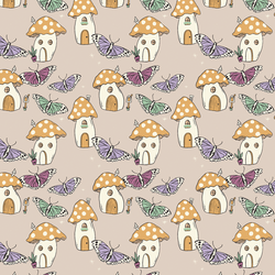 Little Mushroom Neighborhood in Earthen