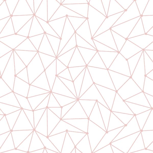 Astral Nights in Blush on White