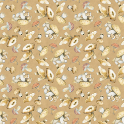Mushroom Toss in Brown