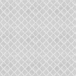 Scallop Grid in Gray