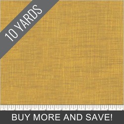 Handloom in Ochre - 10 Yard Bolt