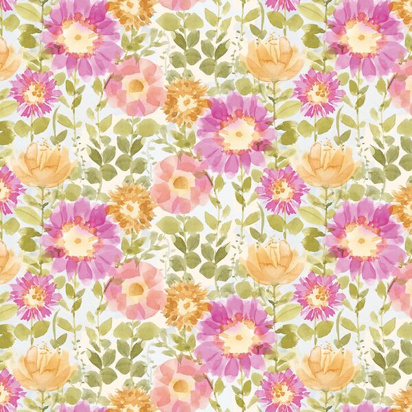 Floral Wash in Sky