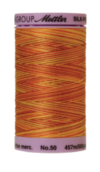 Falling Leaves (9085-9858) - Silk Finish Cotton Multi 50wt - 500 Yards