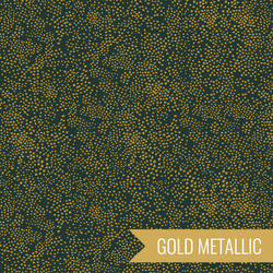 Menagerie Champagne in Evergreen Metallic