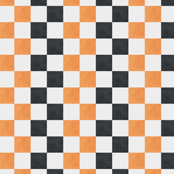 Halloween Checkerboard in Spooky