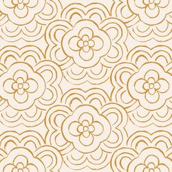 Flower Deco Tile in Magnolia