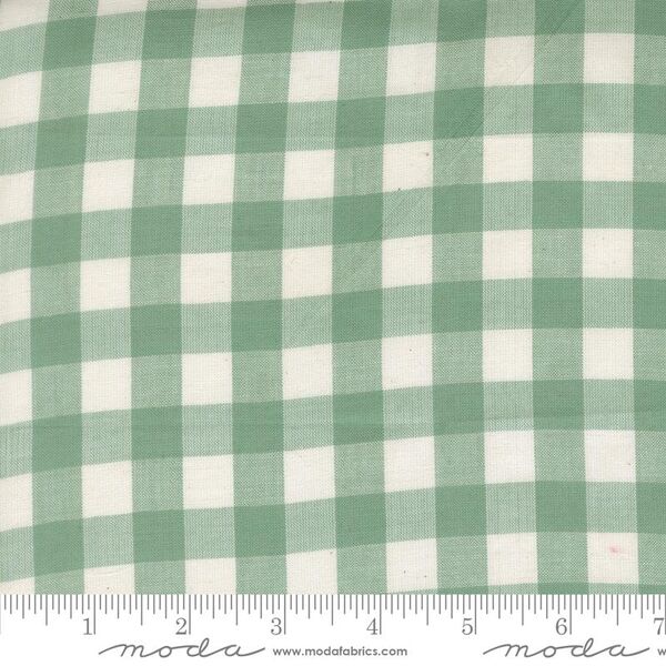 Large Checks and Plaids in Teal