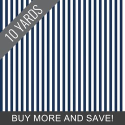 1/4" Stripe in Navy - 10 Yard Bolt