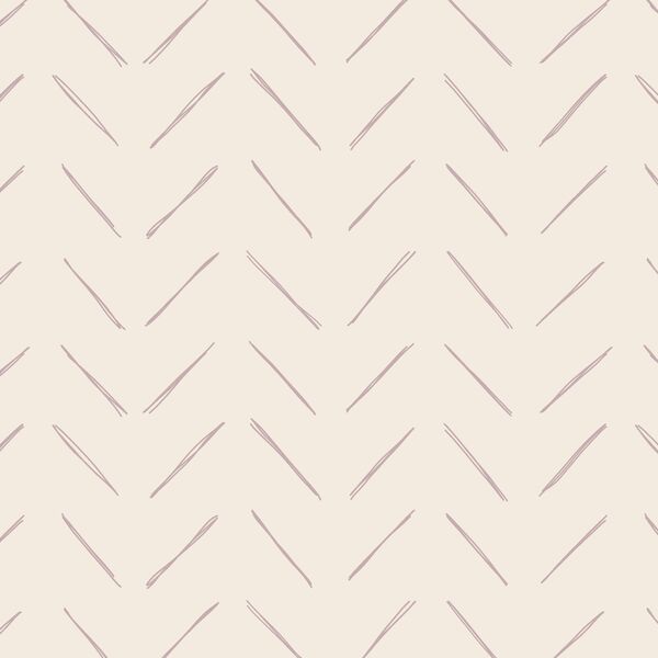 Chevron in Burnished Lilac on Egret