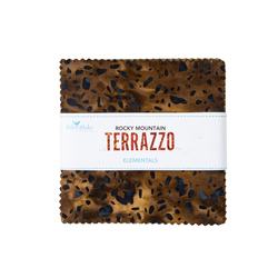 Expressions Batiks Elementals 5" Square Pack in Terrazzo D