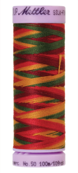 Poppy Garden (9075-9851) - Silk Finish Cotton Multi 50wt - 109 Yards