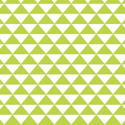 Triangle Mosaic in Lime