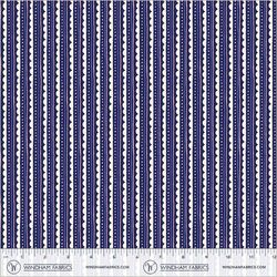 Scallop Edge in Indigo