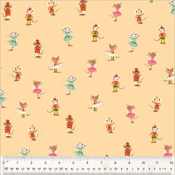 Nutcracker Mice in Peach