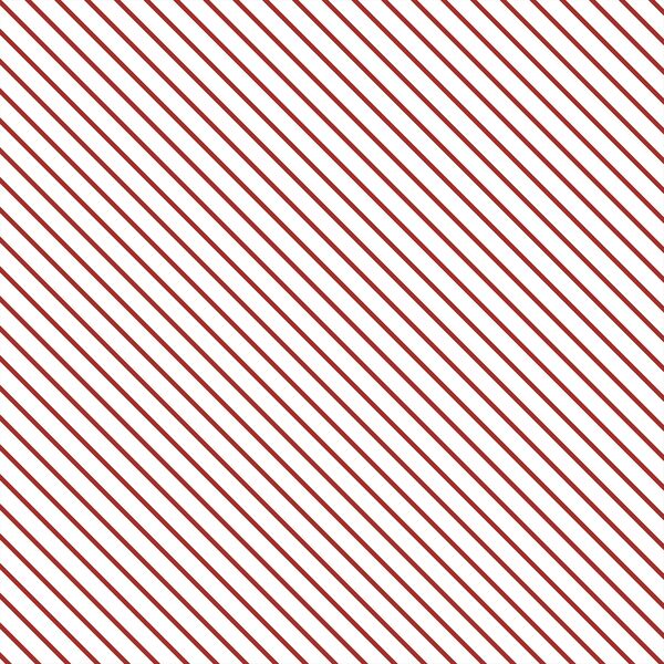 Wintertide Stripe in Holly Berry on White
