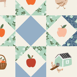 Farmhouse Quilt in Slate