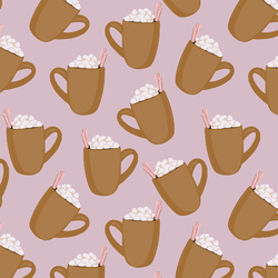 Hot Cocoa in Lilac
