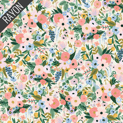 Petite Garden Party Rayon in Ivory