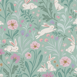 Large Bunny Hop in Garden