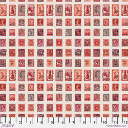 Stamps in Red