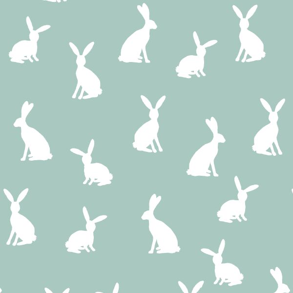 Cottontail Silhouette in Aspen