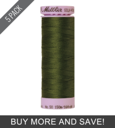 Umber (9105-0660) - Silk Finish Cotton 50wt - 164 Yards (5 Pack)