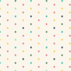 Fiesta Dot in Ivory Multi
