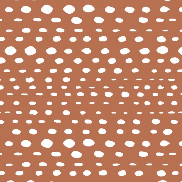 Skipping Stones in Terracotta