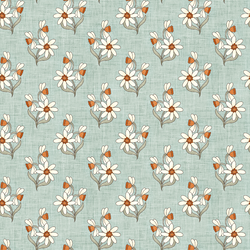 Daffodils in Aqua