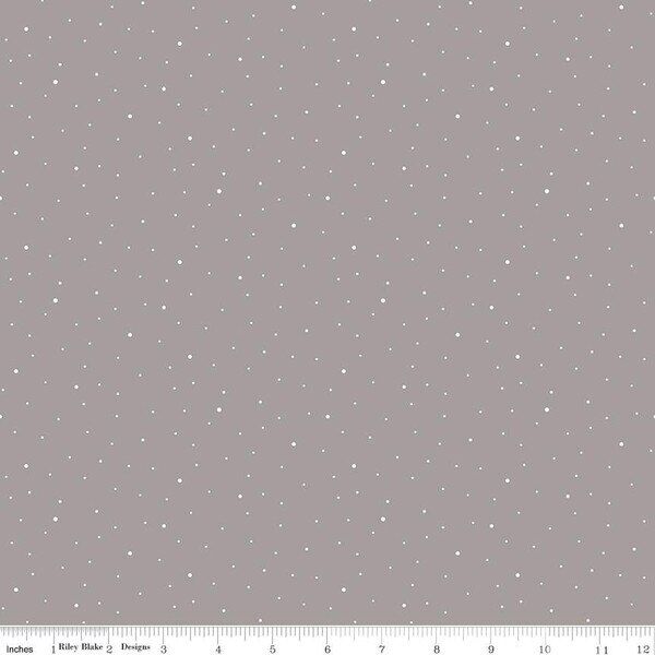 Dapple Dot in Riley Gray