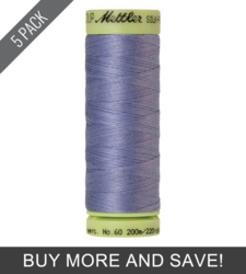 Cadet Blue (9240-1466) - Silk Finish Cotton 60wt - 220 Yards (5 Pack)