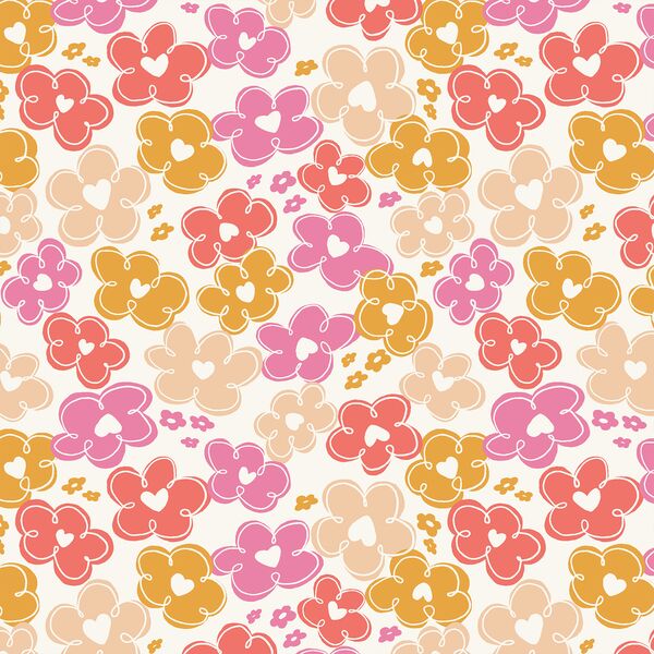 Little Daisy Heart in Candy