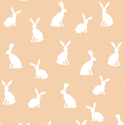 Cottontail Silhouette in Nectar