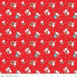 Floral in Red