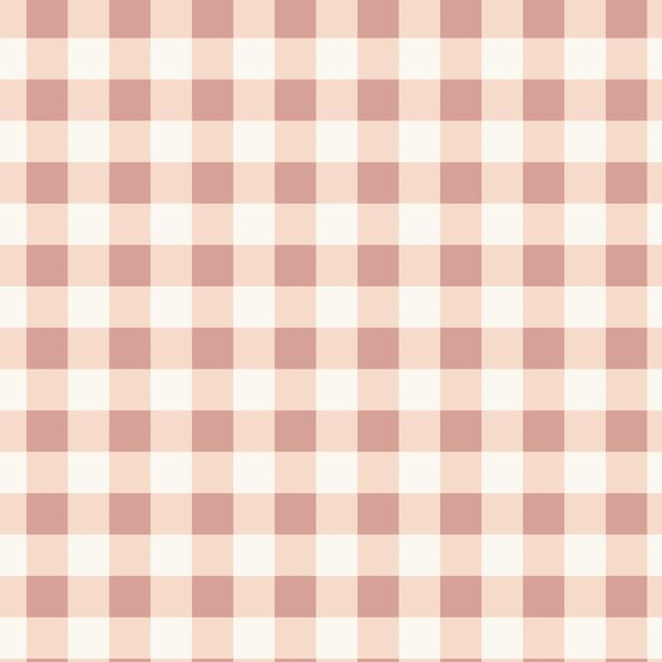 Sweet Gingham in Vintage Pink