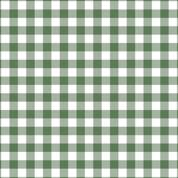 Woodland Gingham in Forest Green